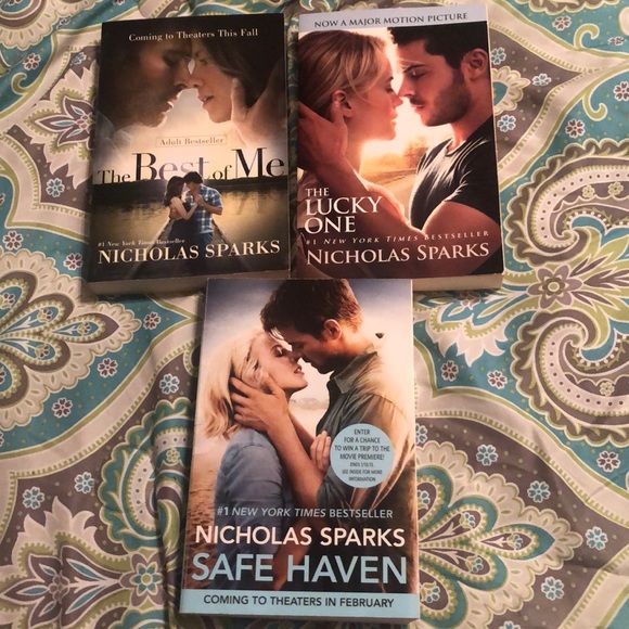 Other - 3 books by Nicholas Sparks.